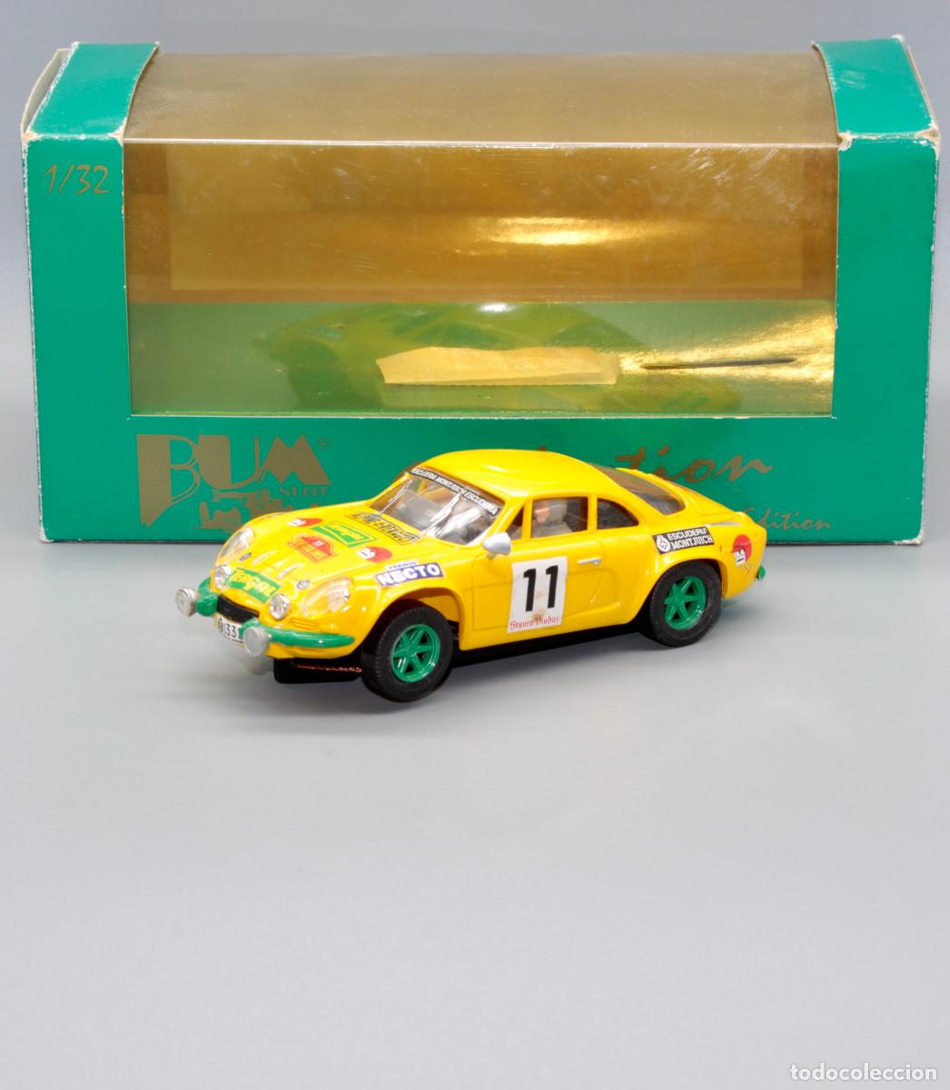 Slot Cars: Alpine-Renault A110 1800 Grupo 4 Tergal Rally Catalunya 1974 (BUM Slot)
