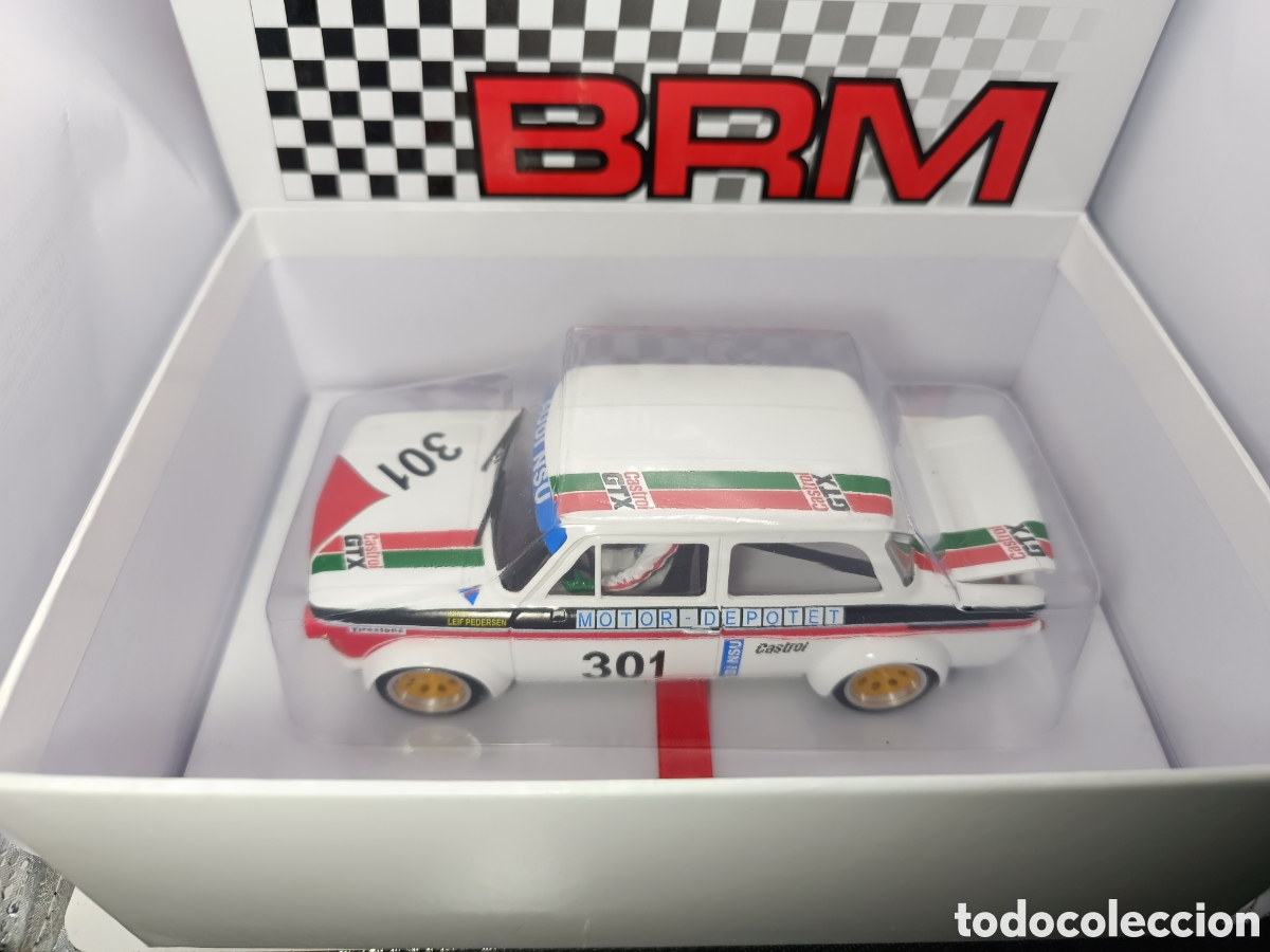 Slot Cars: BRM 1/24 NSU CASTROL GTX BRM 095
