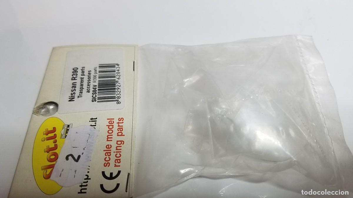 Slot Cars: SLOT SCALEXTRIC SLOT.IT BLISTER PARTES O ACCESORIOS TRANSPARENTES NISSAN R390 REF. SICS04V