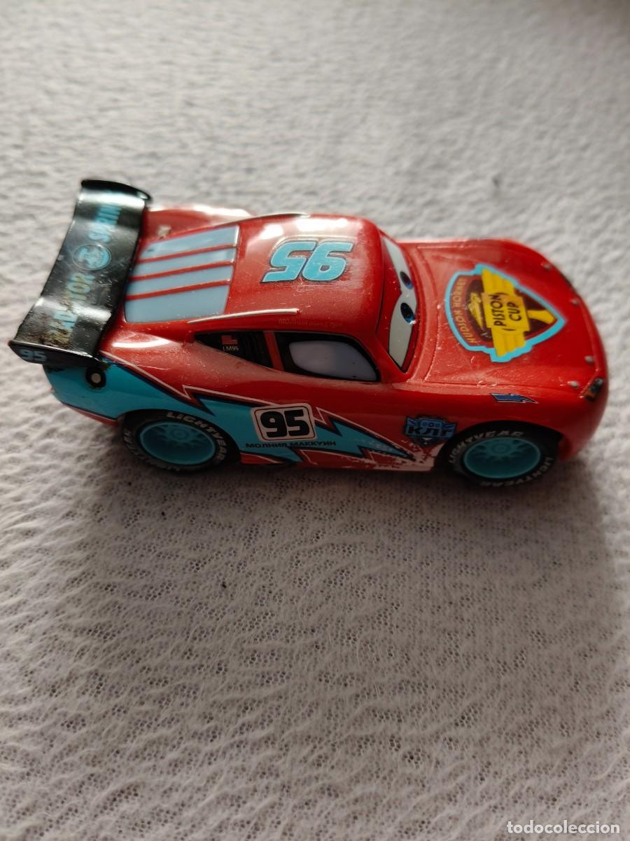 Slot Cars: Coche para pista tipo scalextric Rayo McQueen (Lightning McQueen). (funcionando)