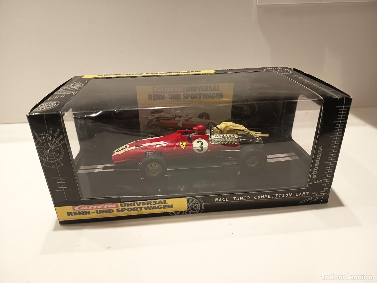 Slot Cars: Scalextric Carrera Universal 1:32 Ferrari 312 Spaghetti 1967