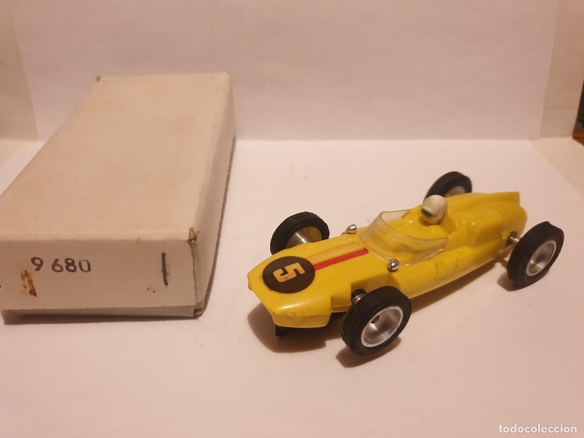 Slot Cars: COOPER DE SCALEXTRIC FABRICADO POR PAY&Aacute;, BAJO LICENCIA STROMBECKER