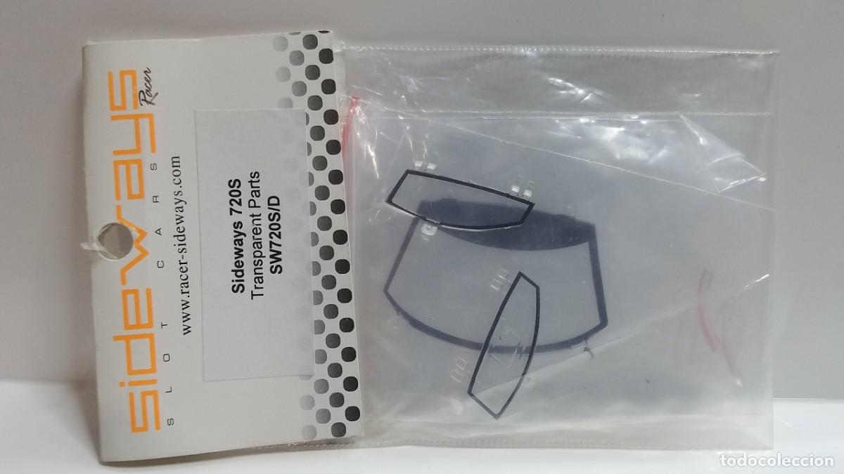 Slot Cars: SLOT SCALEXTRIC SIDEWAYS BLISTER BOLSA PARTES TRANSPARENTES 720S REF. SW720S/D