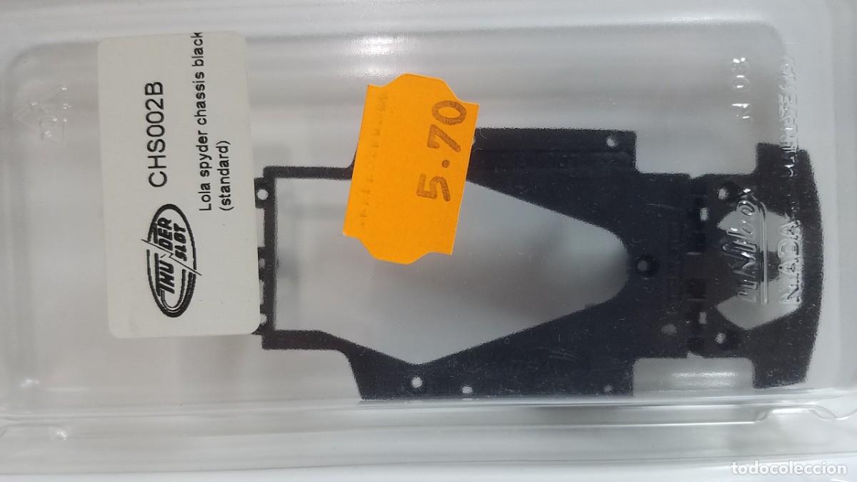 Slot Cars: SLOT SCALEXTRIC THUNDER SLOT CHASIS LOLA SPIDER T70 REF. CHS002B