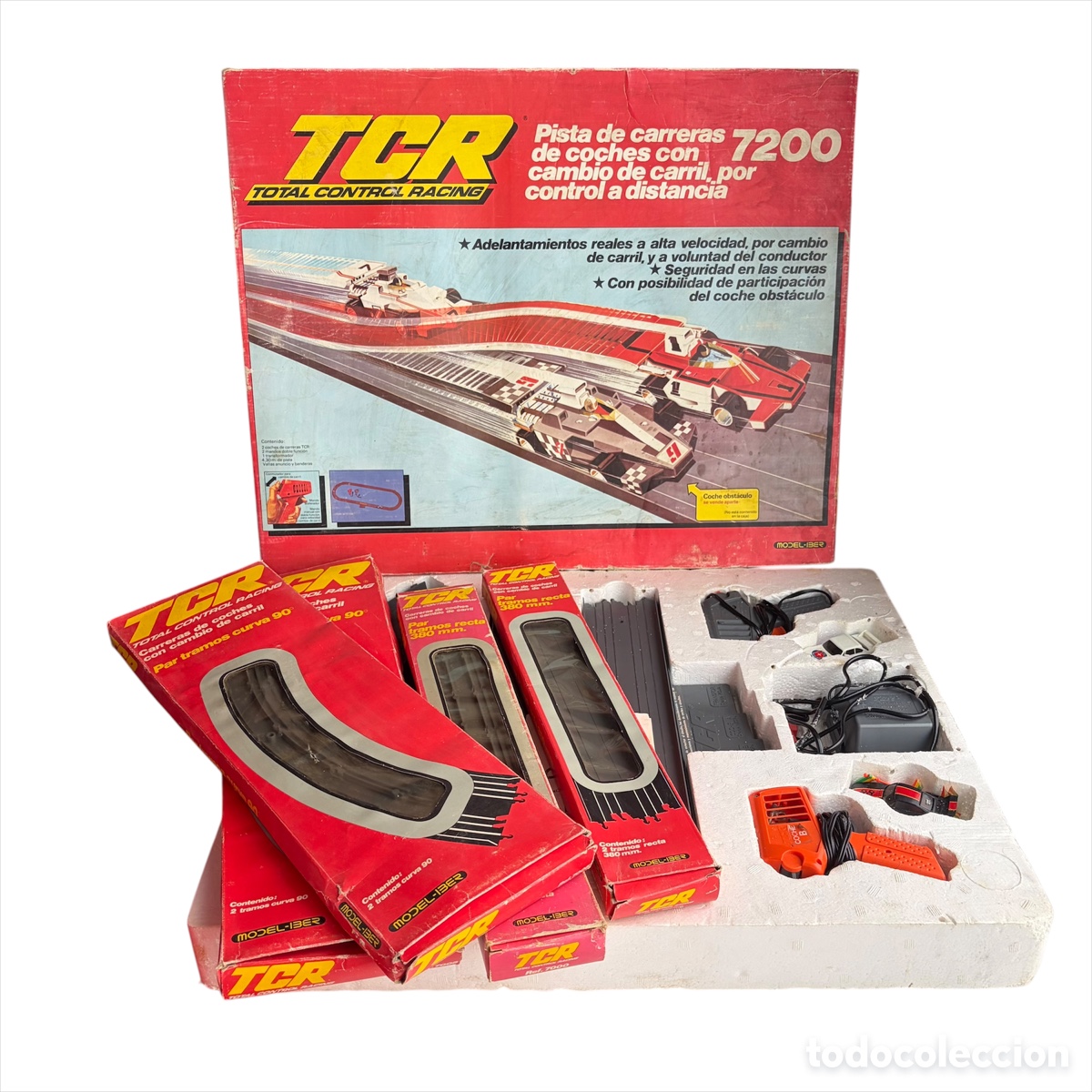 Slot Cars: Circuito TCR 7200 m&aacute;s tramos Model Iber