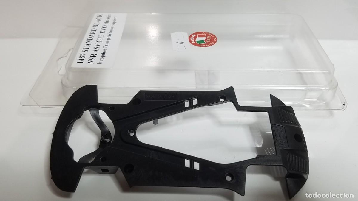 Slot Cars: SLOT SCALEXTRIC NSR BLISTER CHASIS ASV GT3 EVO REF. 1457