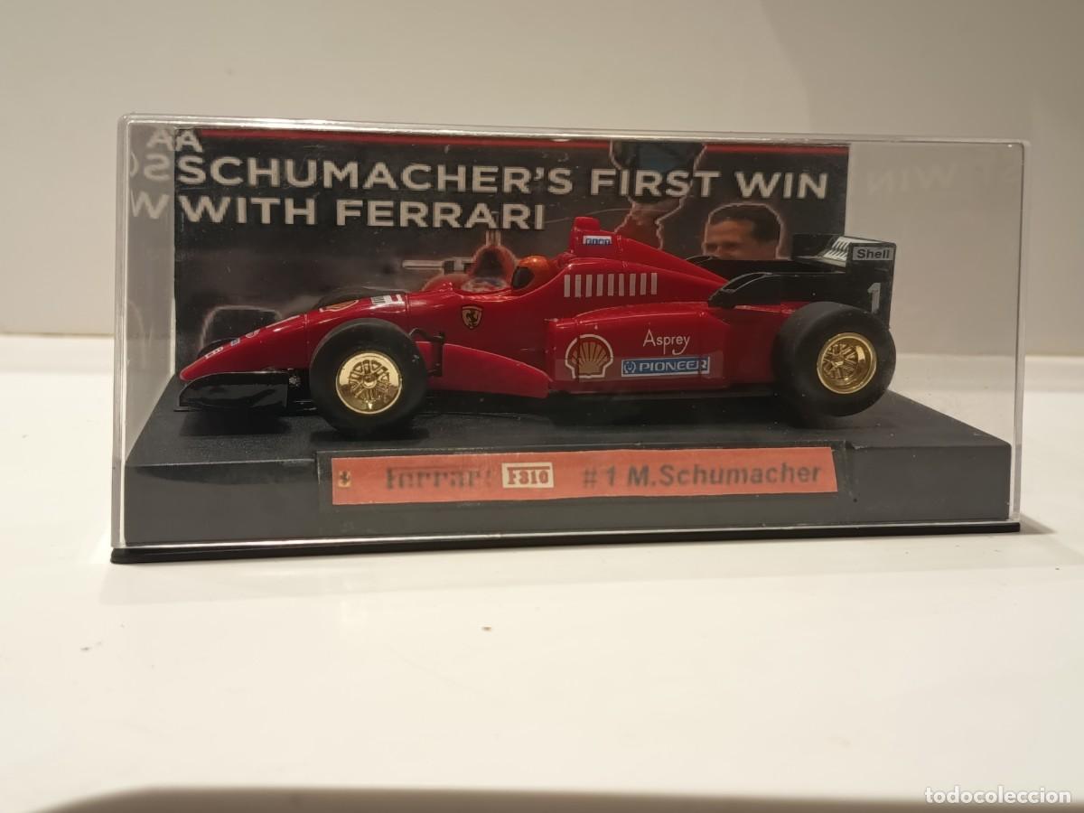 Slot Cars: F1 Ferrari 310 1era versi&oacute;n 1996 First Win Schumacher -GP Europa-