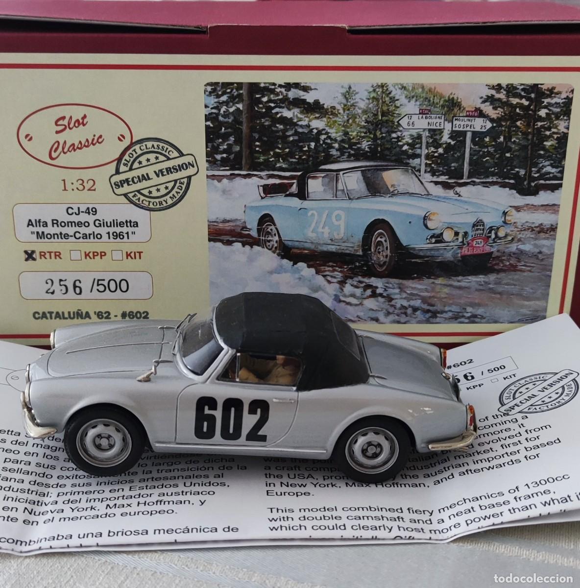 Slot Cars: Slot Classic ALFA ROMEO Giulietta Rally Catalunya