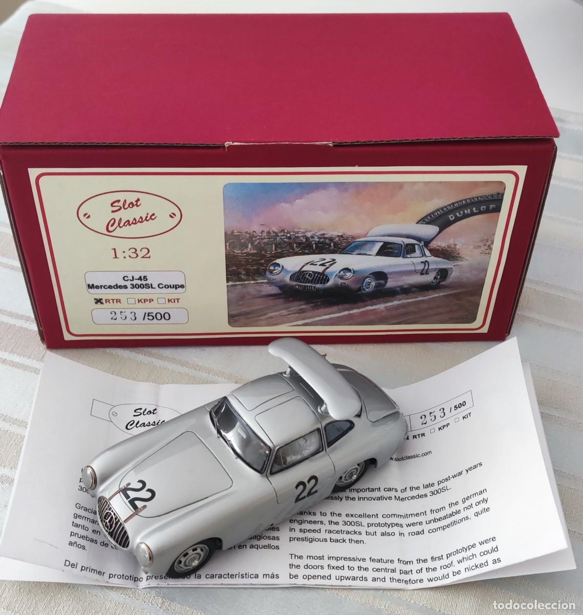 Slot Cars: Slot Classic MERCEDES 300 SL LM freno aerodin&aacute;mico
