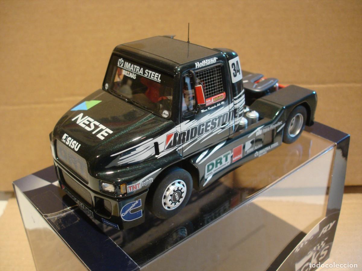 Slot Cars: FLY TRUCK SISU FIA ETRC 1998 REF TRUCK-3 NUEVO CON SU CAJA ORIGINAL