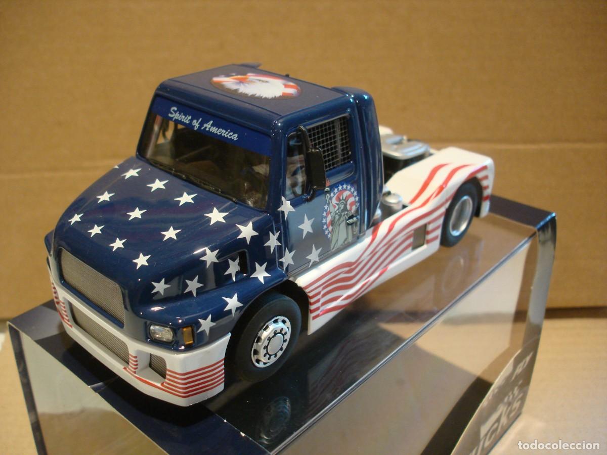 Slot Cars: FLY TRUCK SISU SPIRIT OF AMERICA REF TRUCK-10 NUEVO CON SU CAJA ORIGINAL