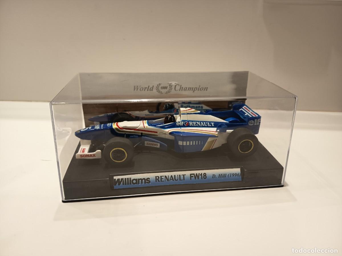 Slot Cars: F1 Williams Fw 18 D.Hill Gp Francia 96 Campe&oacute;n Mundial .-molde fiel-