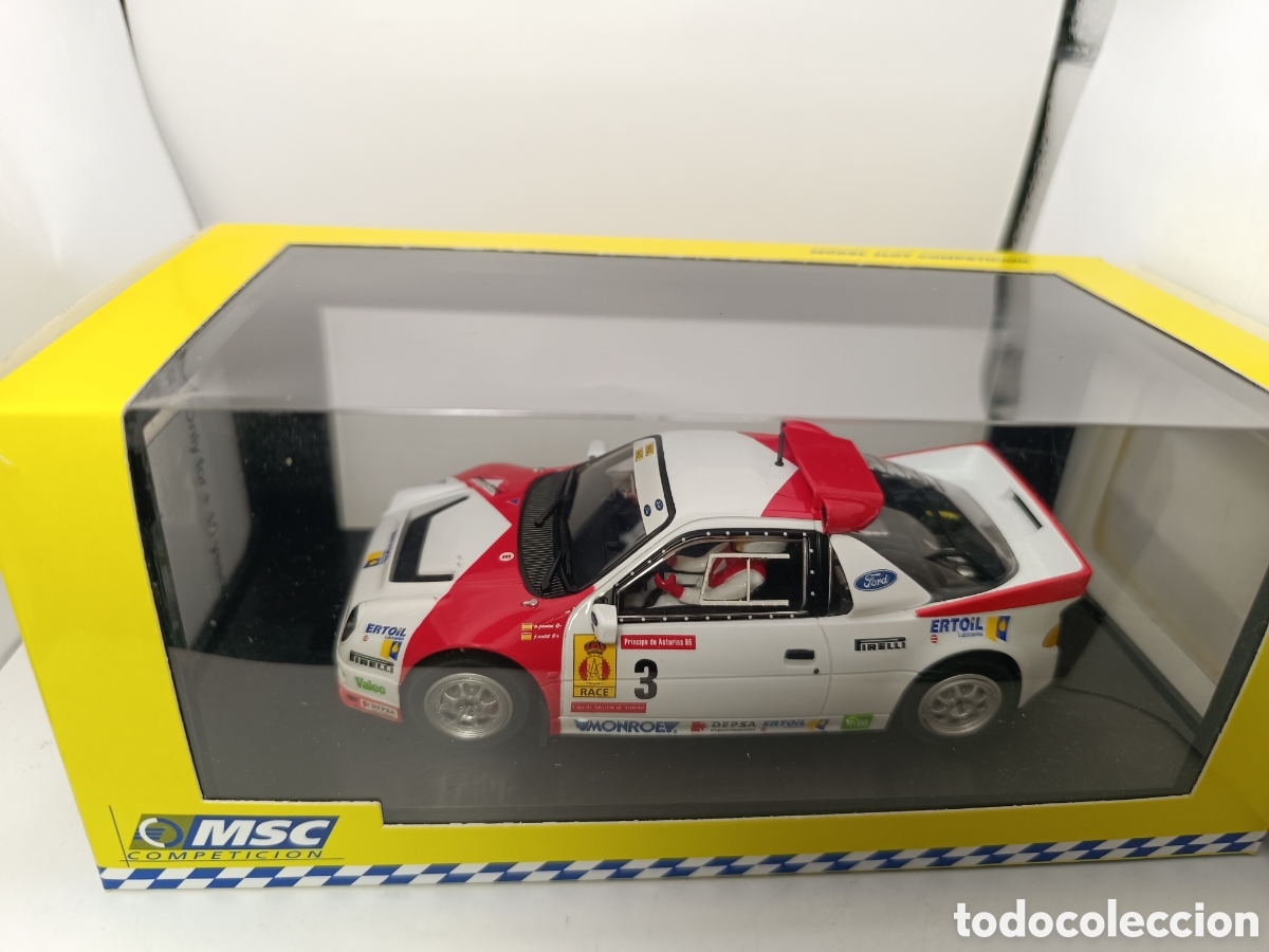 Slot Cars: MSC FORD RS200 ZANINI MARLBORO