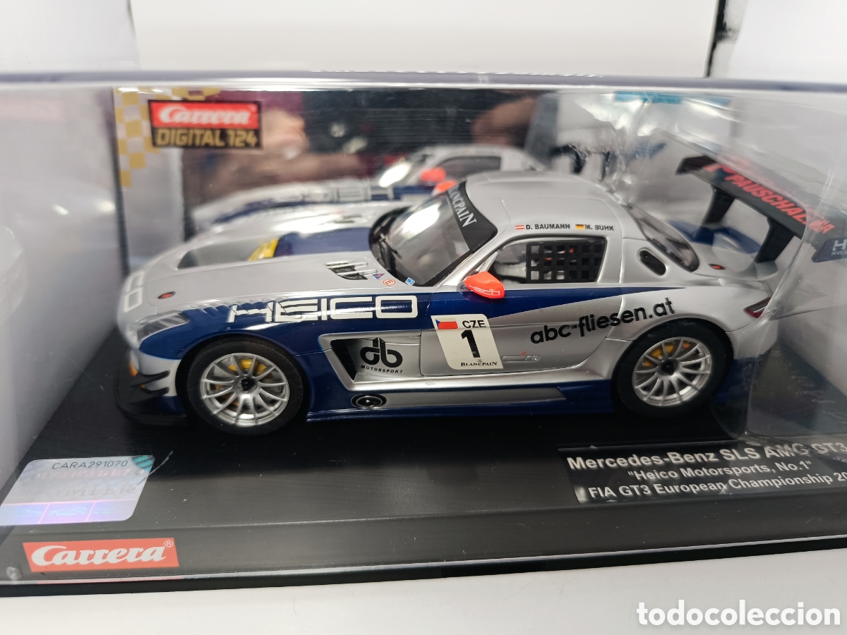 Slot Cars: CARRERA 1/24 DIGITAL MERCEDES AMG GT3 23791