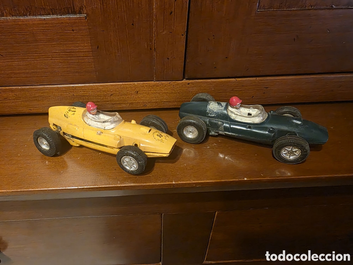 Slot Cars: 2 slot scalextric exin Cooper piezas