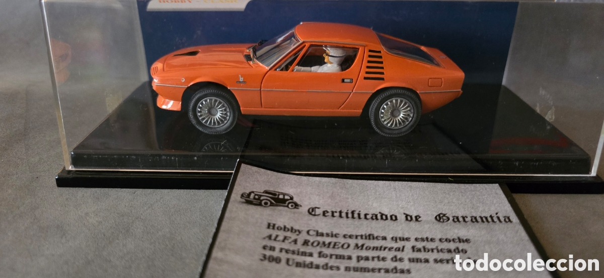 Slot Cars: Hobby Classic Alfa Romeo Montreal 1967 naranja ed. limitada