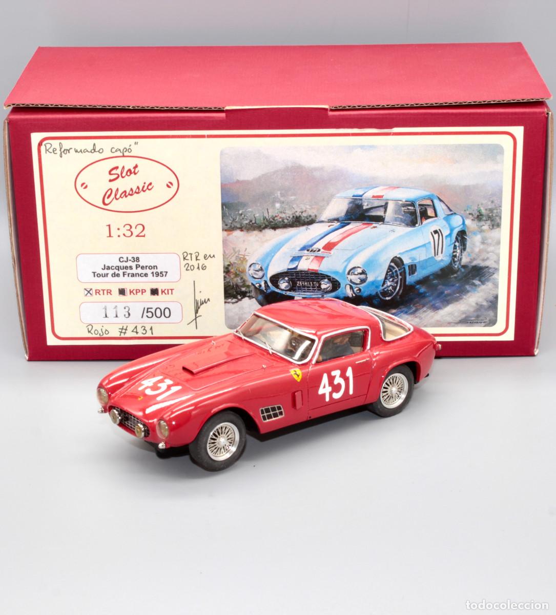 Slot Cars: Ferrari 250 GT Slot Classic CJ-38 RTR Especial