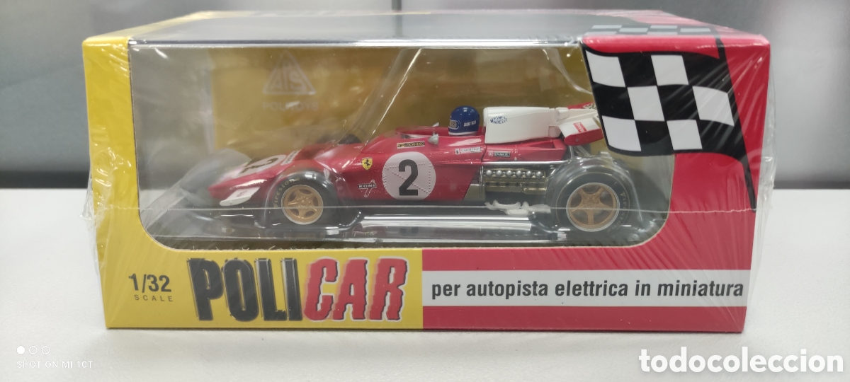 Slot Cars: FERRARI 312 B2 1971 POLICAR SCALEXTRIC