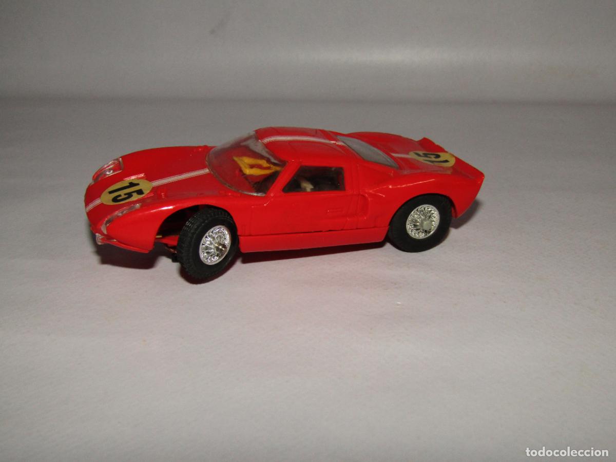 Slot Cars: Antiguo Coche de Slot FORD GT 1/40 Aprox. Tipo Scalextric de JOUEF