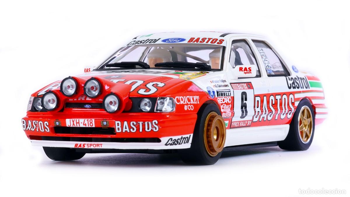 Slot Cars: AVANT SLOT FORD SIERRA COSWORTH #6 BASTOS WINNER RALLY YPRES 1991 SNIJERS 52506