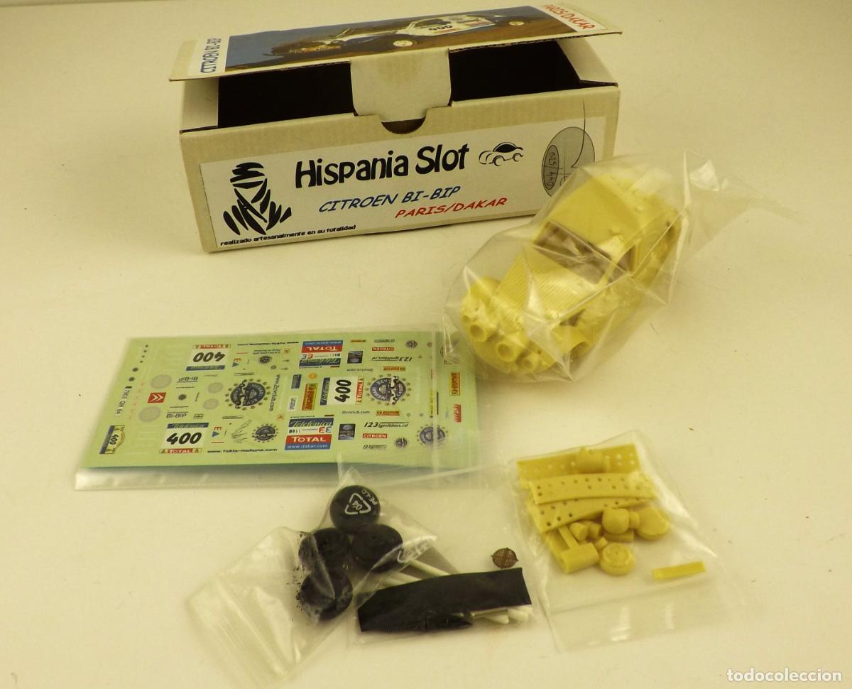 Slot Cars: Resina Slot Kit de montaje. Citro&euml;n Bi-Bip Paris Dakar