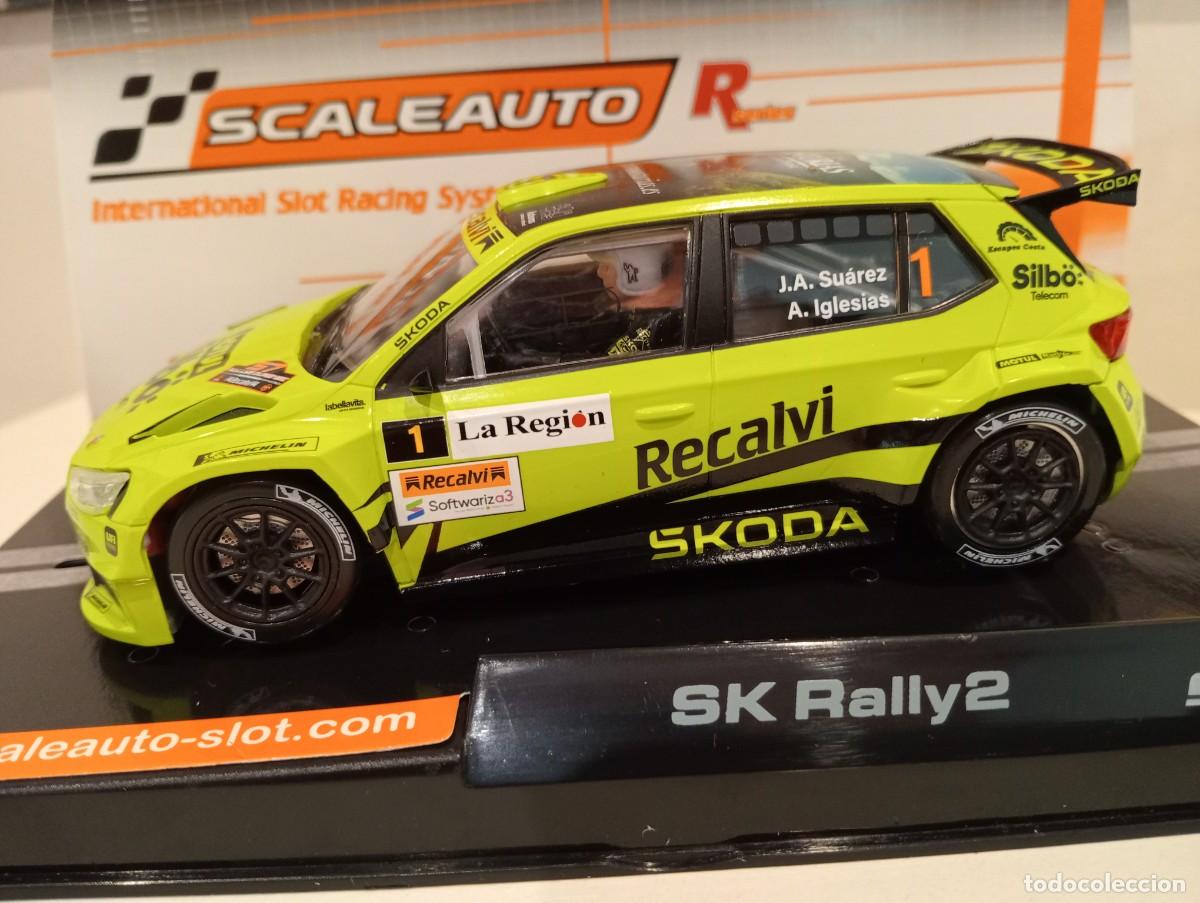 Slot Cars: SCALEAUTO. Skoda. Rally2. Cohete Su&aacute;rez. Rally Ourense. Ref. SC-6445R
