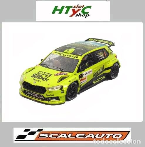 Slot Cars: SCALEAUTO SKODA FABIA RALLY2 #1 RALLY OURENSE 2024 SUAREZ / IGLESIAS SC6445R