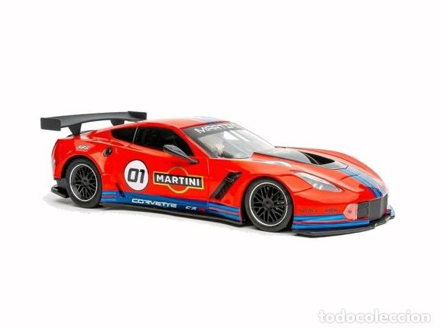 Slot Cars: NSR CORVETTE C7R MARTINI LIVERY RED #1 NSR0436AWDEF
