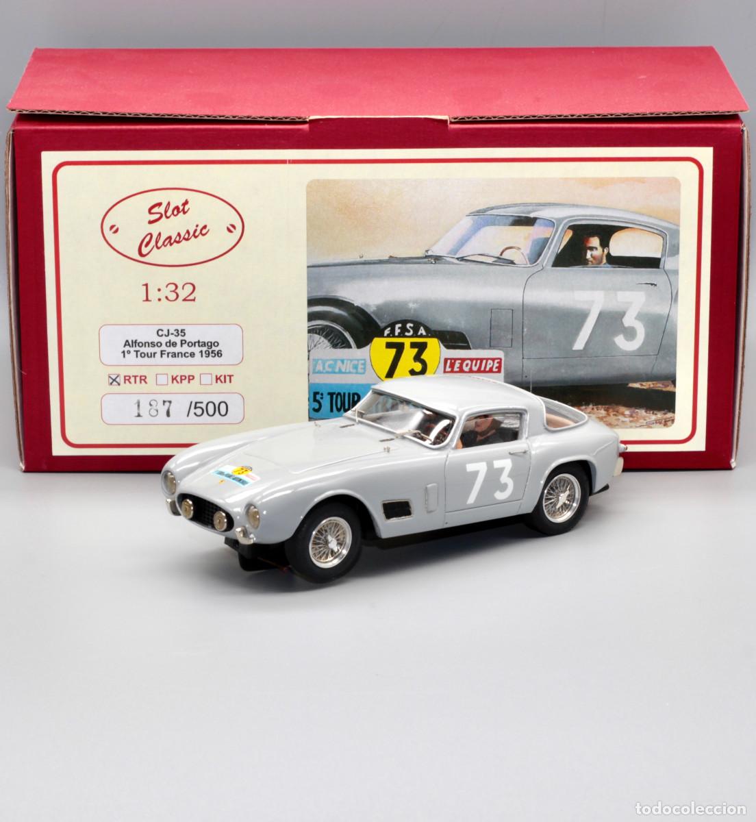 Slot Cars: Slot Classic Ferrari 250 GT CJ-35 RTR Alfonso de Portago