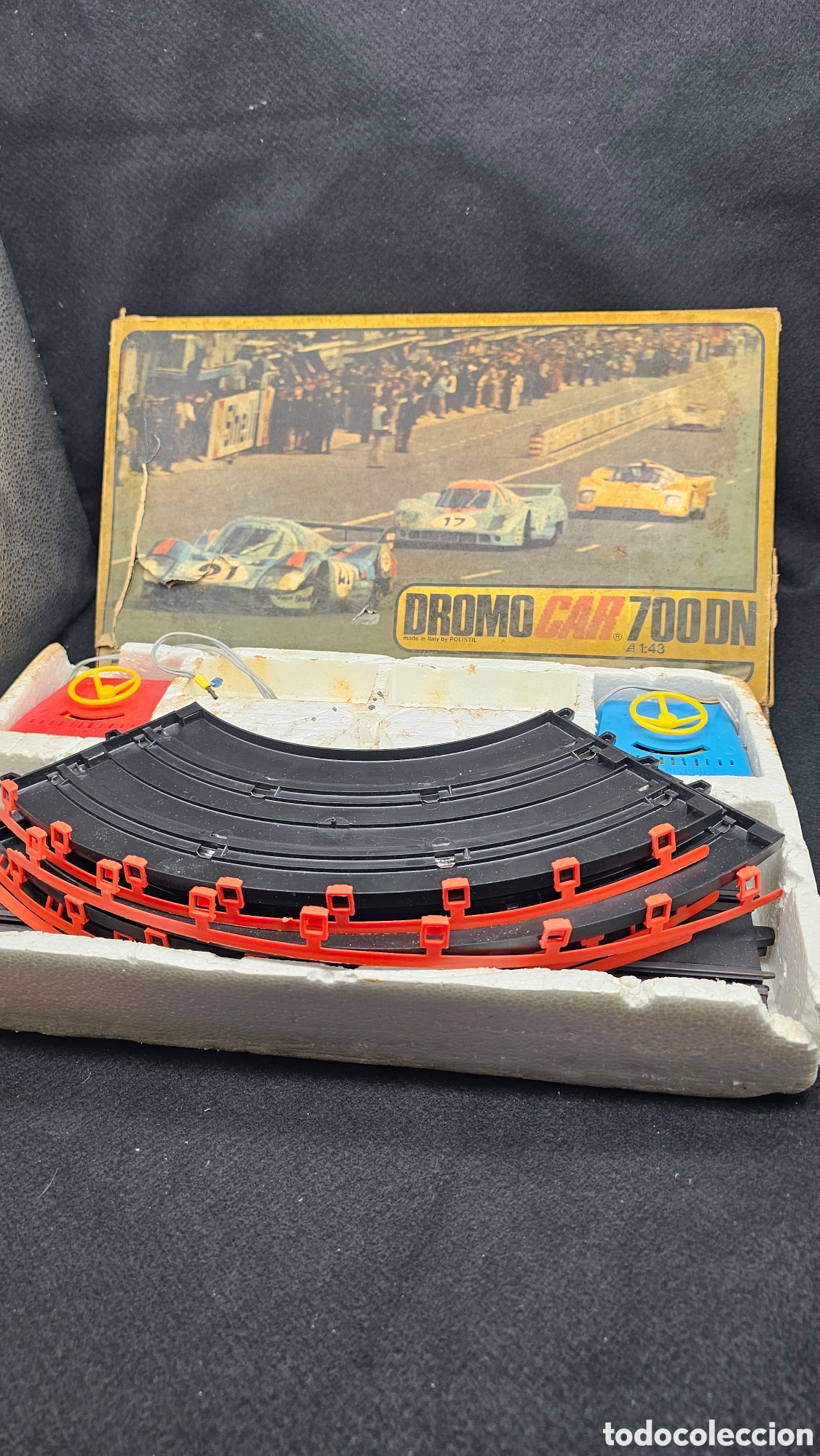 Slot Cars: Antiguo circuito de carreteras para repuestos
