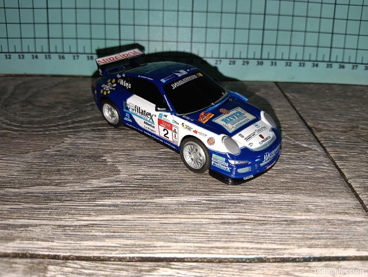 Slot Cars: Coche Slot Scalextric Compact Porsche 911 GT3 CUP