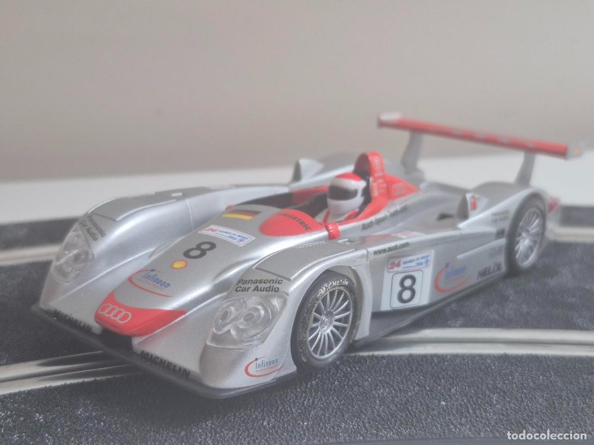 Slot Cars: SCALEXTRIC COCHE AUDI R8 SLOT CAR JOEST SCX #8
