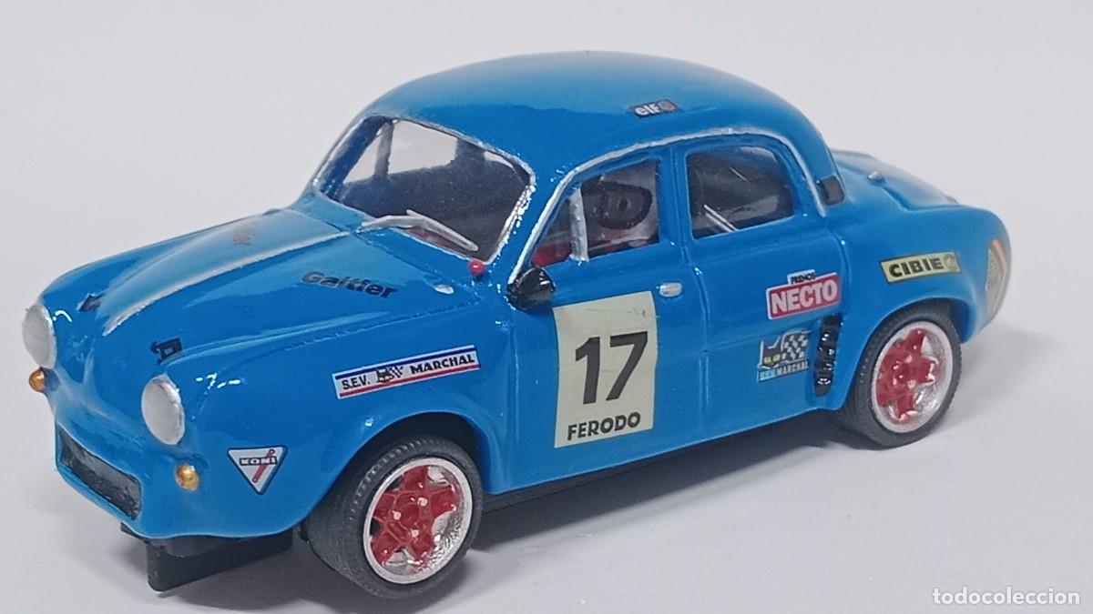 Slot Cars: Renault dauphine proto HC slot 1:32 resina Scalextric Evolution slot classic