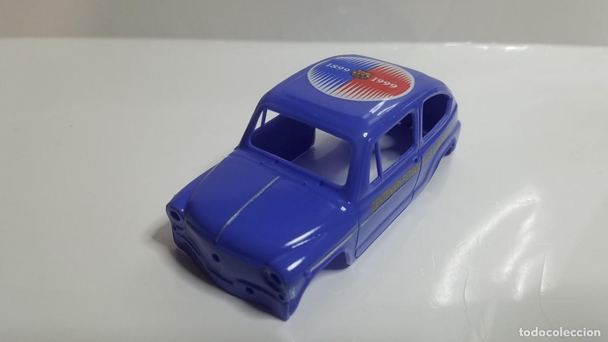 Slot Cars: SLOT SCALEXTRIC REPROTEC CARROCER&Iacute;A SEAT 600E CENTENARIO FUTBOL CLUB BARCELONA