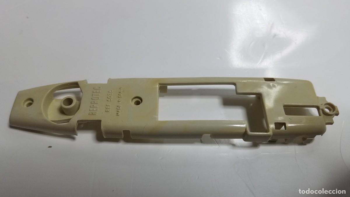Slot Cars: SLOT SCALEXTRIC REPROTEC CHASIS CREMA HONDA F1 REF. 5035