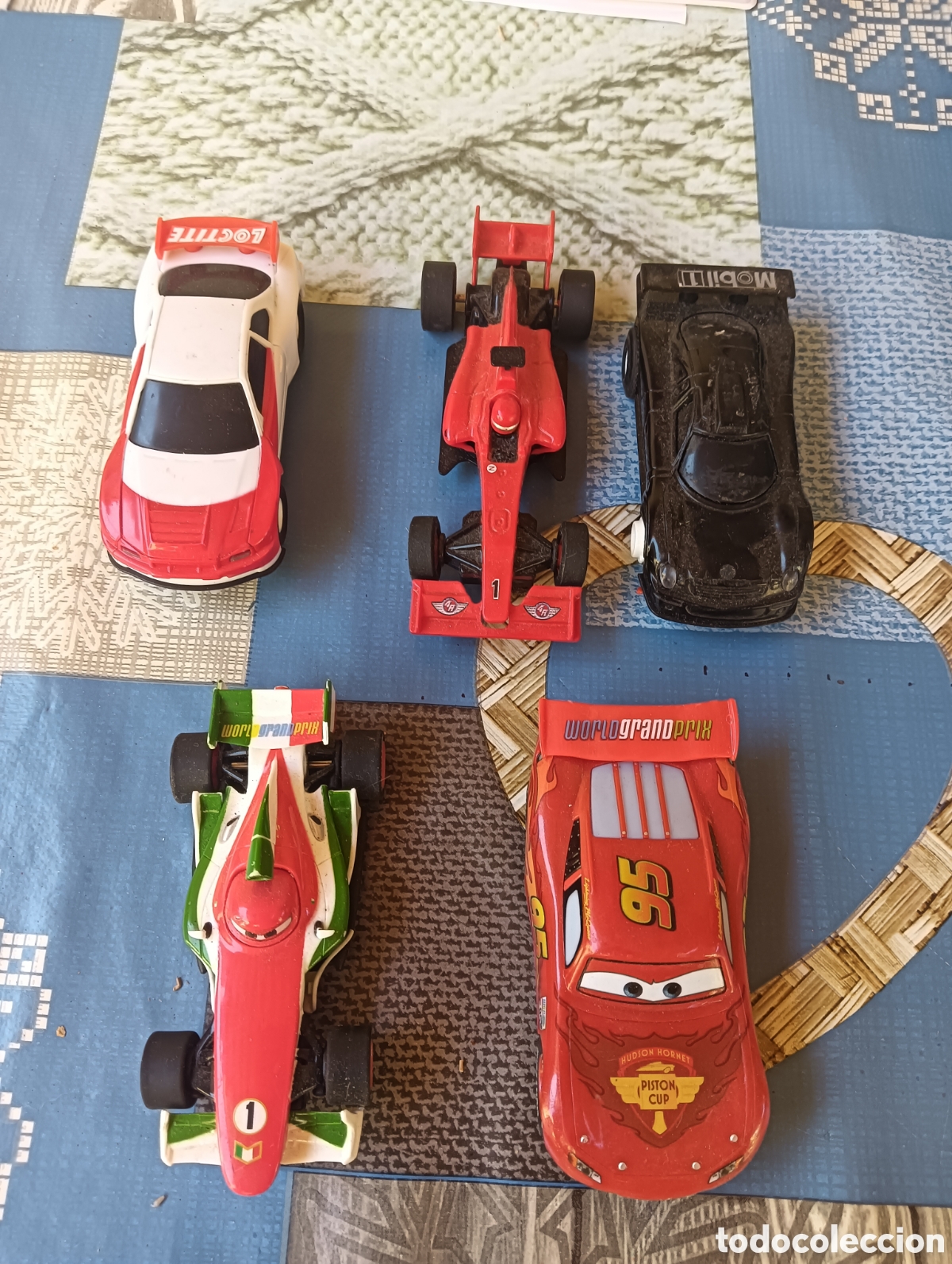 Slot Cars: Lote de 5 coches para pistas