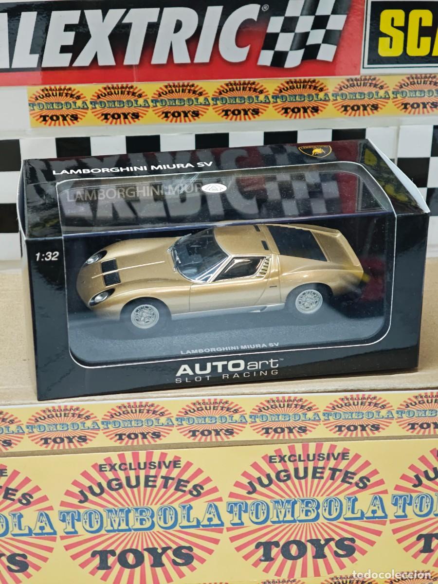 Slot Cars: LAMBORGHINI MIURA SV AUTOART FLY SPIRIT SCALEXTRIC
