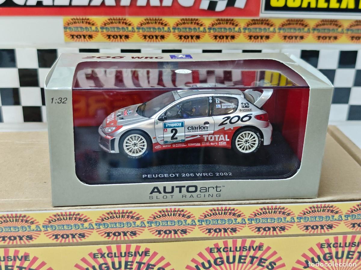 Slot Cars: PEUGEOT 206 WRC 2002 NEW ZEALAND AUTOART FLY SPIRIT SCALEXTRIC