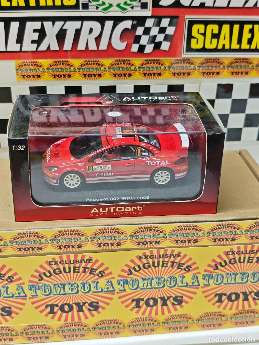 Slot Cars: PEUGEOT 307 WRC 2005 RALLY MONTECARLO AUTOART FLY SPIRIT SCALEXTRIC