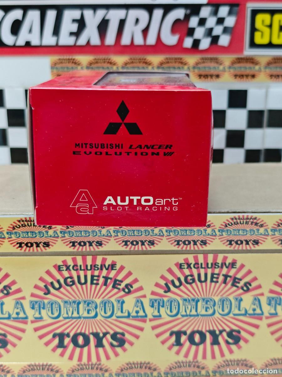 Slot Cars: MITSUBISHI LANCER EVOLUTION VII WRC 2002 RALLY MONTECARLO AUTOART FLY SPIRIT SCALEXTRIC