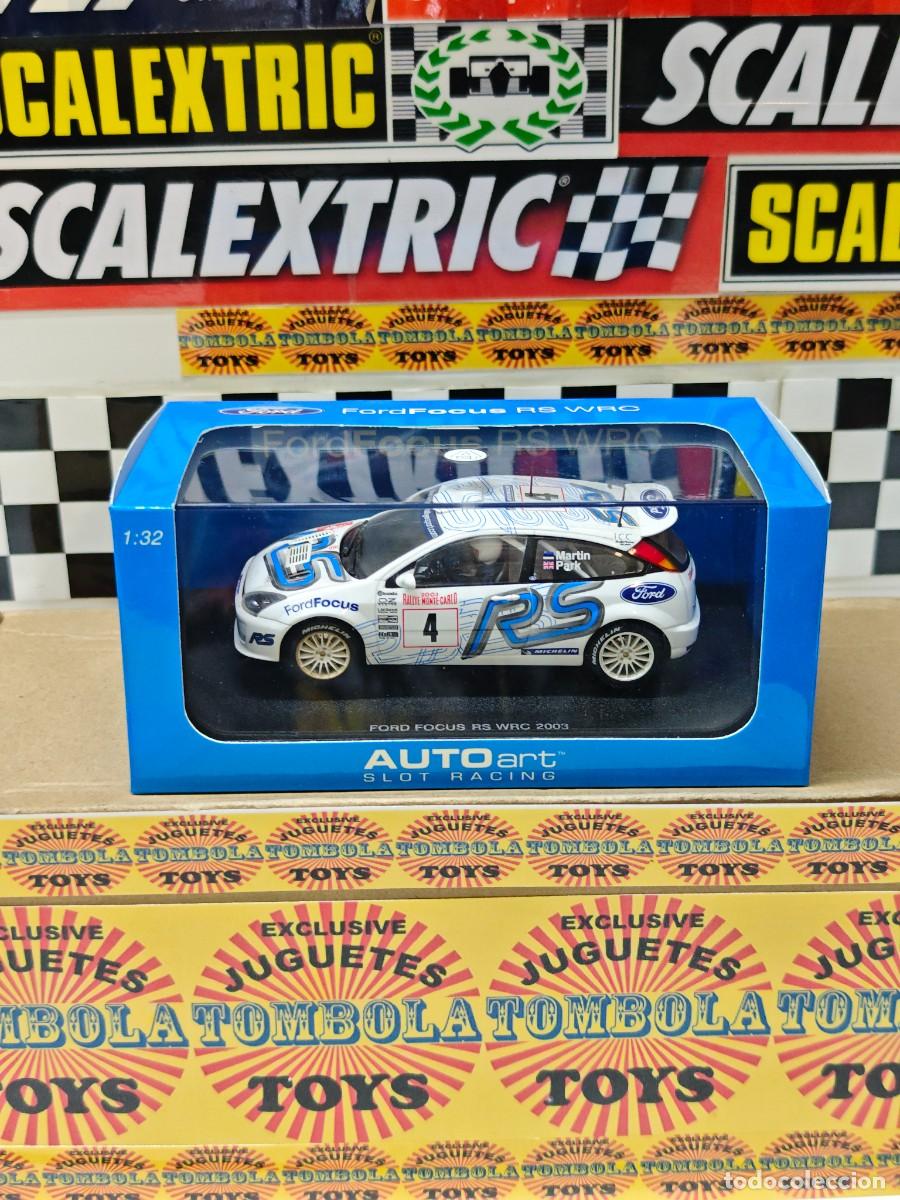 Slot Cars: FORD FOCUS ES WRC 2003 AUTOART FLY SPIRIT SCALEXTRIC