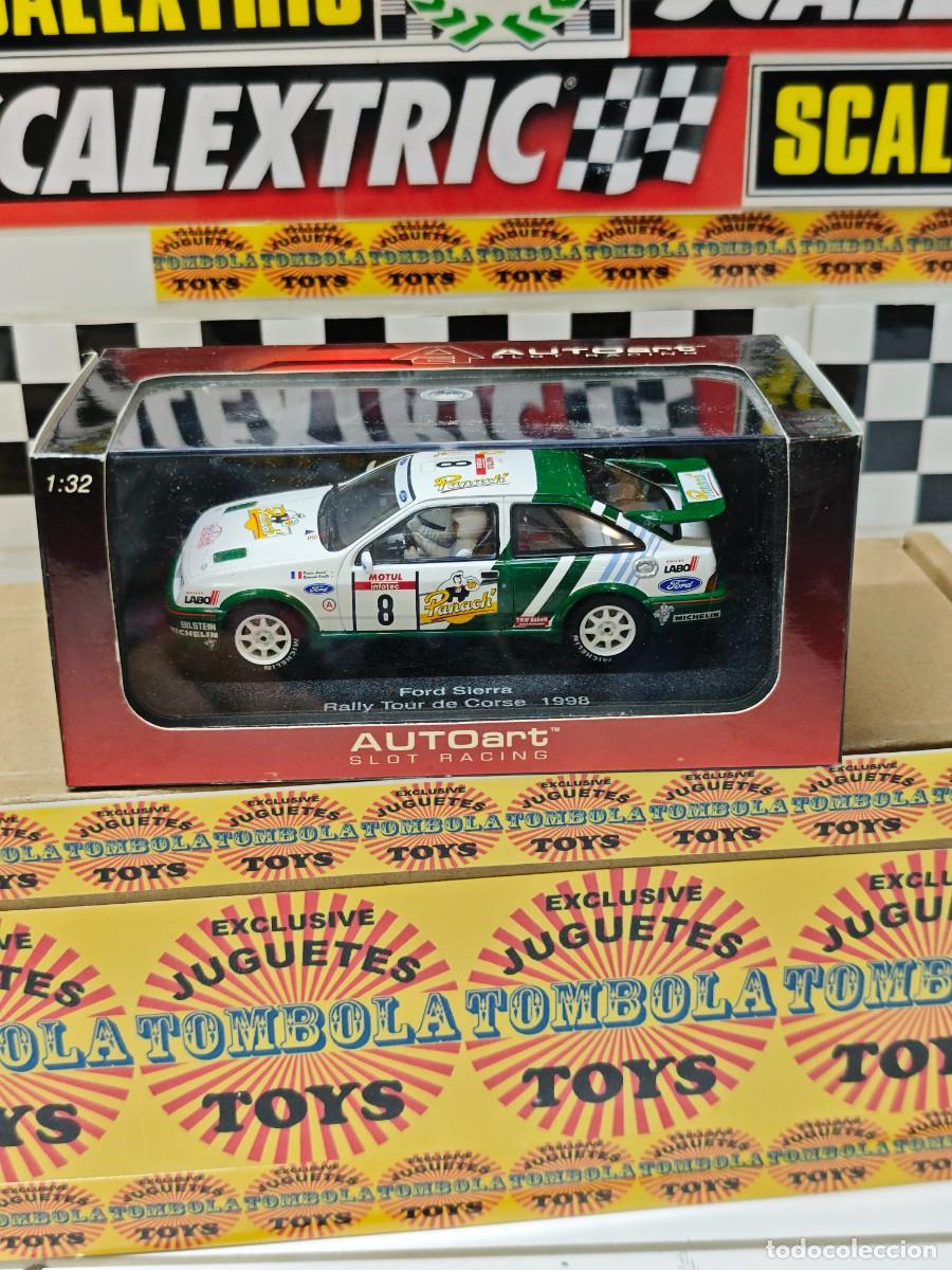 Slot Cars: FORD SIERRA RALLY TOUR DE CORSE 1998 AUTOART FLY SPIRIT SCALEXTRIC