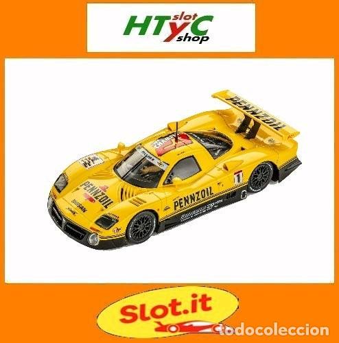 Slot Cars: SLOT.IT NISSAN R390 GT1 #1 PENNZOIL ERIK COMAS CA14f