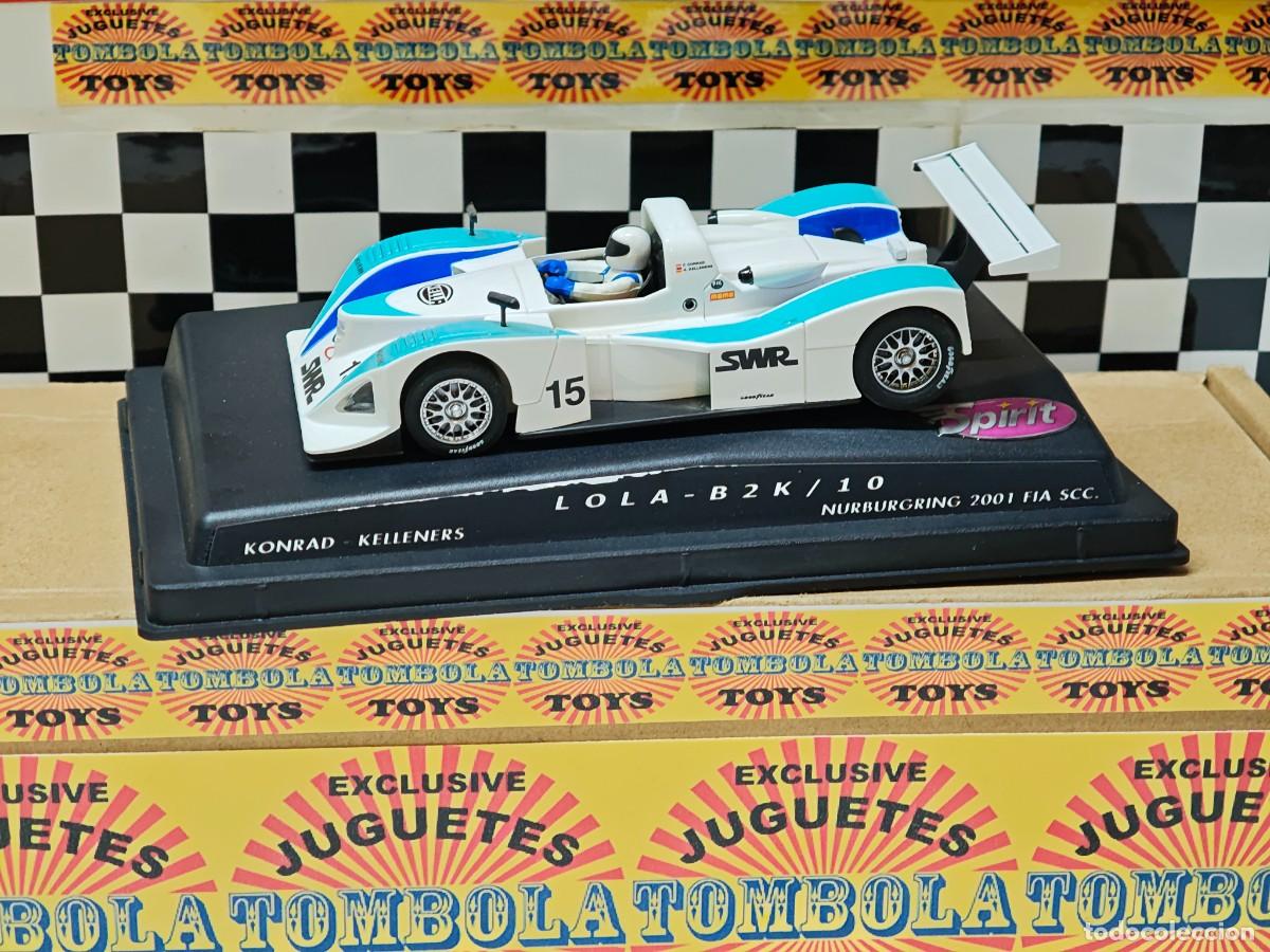 Slot Cars: LOLA B2K / 10 SPIRIT SCALEXTRIC SUPERSLOT REVELL