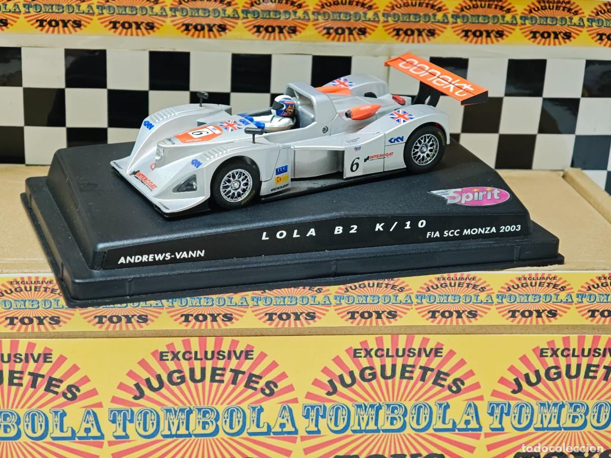 Slot Cars: LOLA B2K / 10 SPIRIT SCALEXTRIC SUPERSLOT REVELL