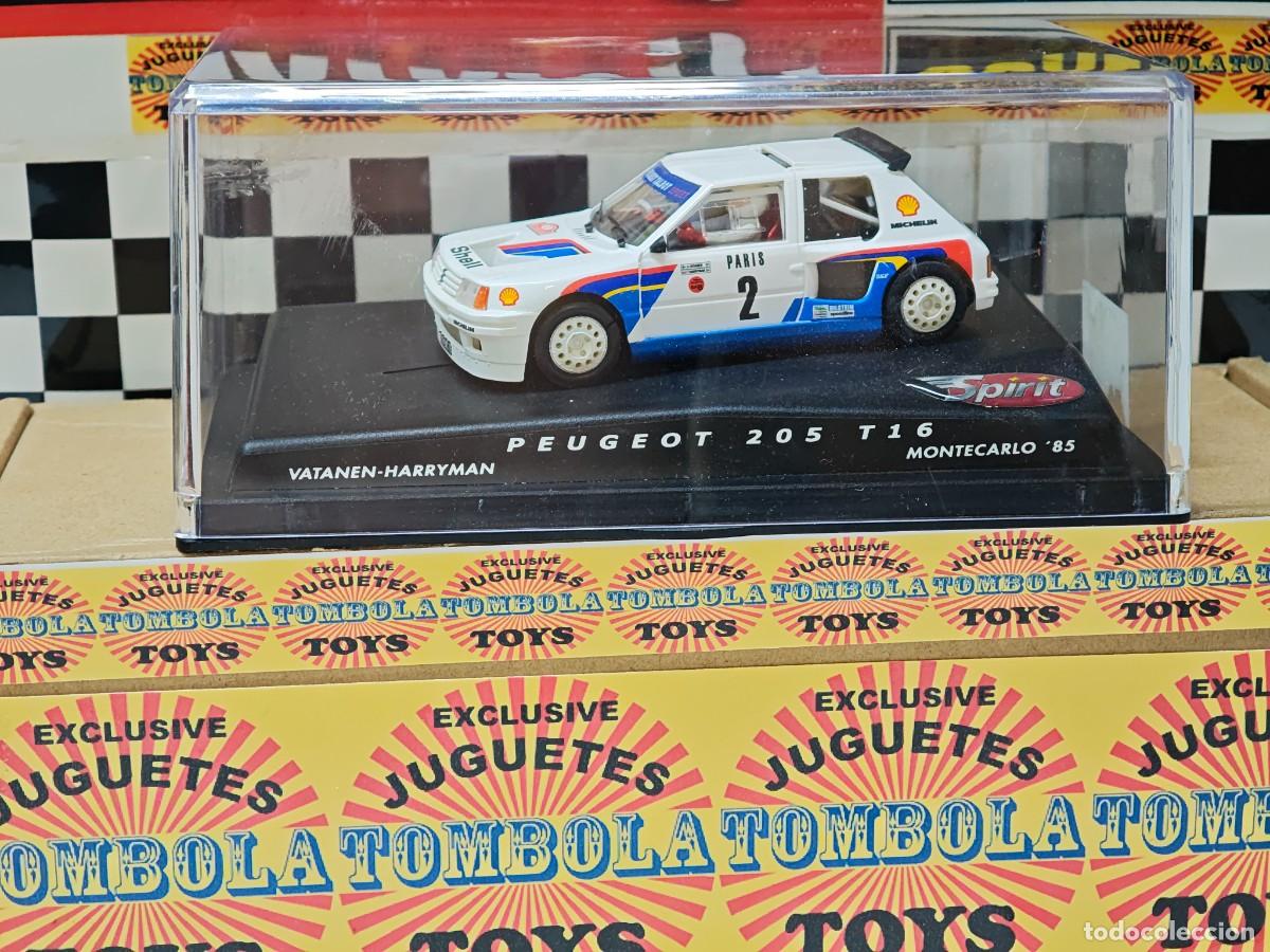 Slot Cars: PEUGEOT 205 T16 MONTECARLO 85 VATANANEN HARRYMAN SCALEXTRIC SUPERSLOT REVELL