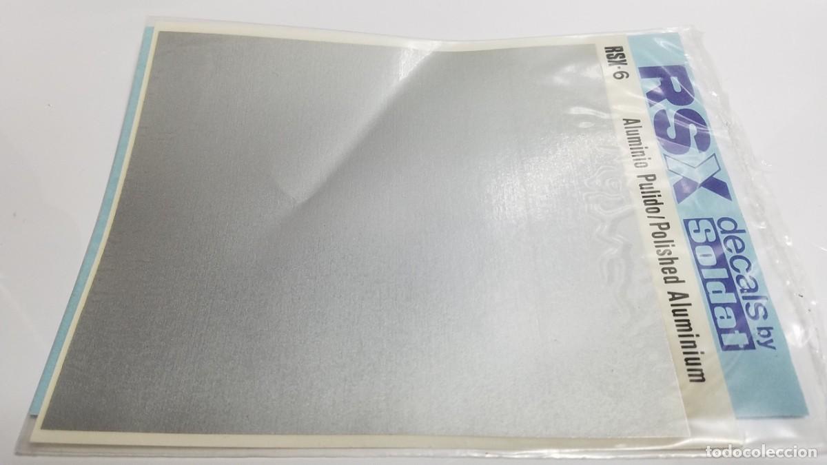 Slot Cars: SLOT SCALEXTRIC SOLDAT BLISTER CALCA ALUMINIO PULIDO RSX-6