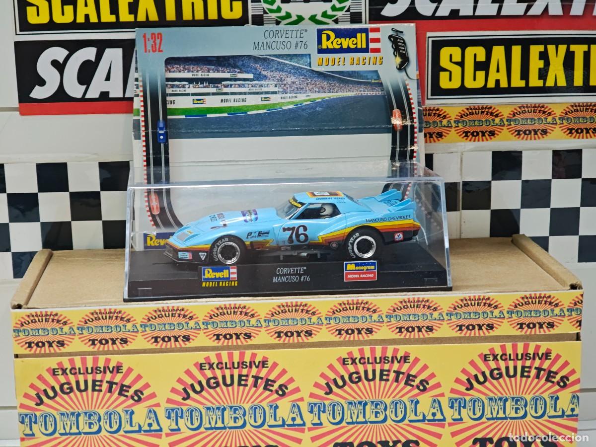 Slot Cars: CORVETTE MANCUSO #76 FLY SPIRIT SCALEXTRIC SUPERSLOT REVELL