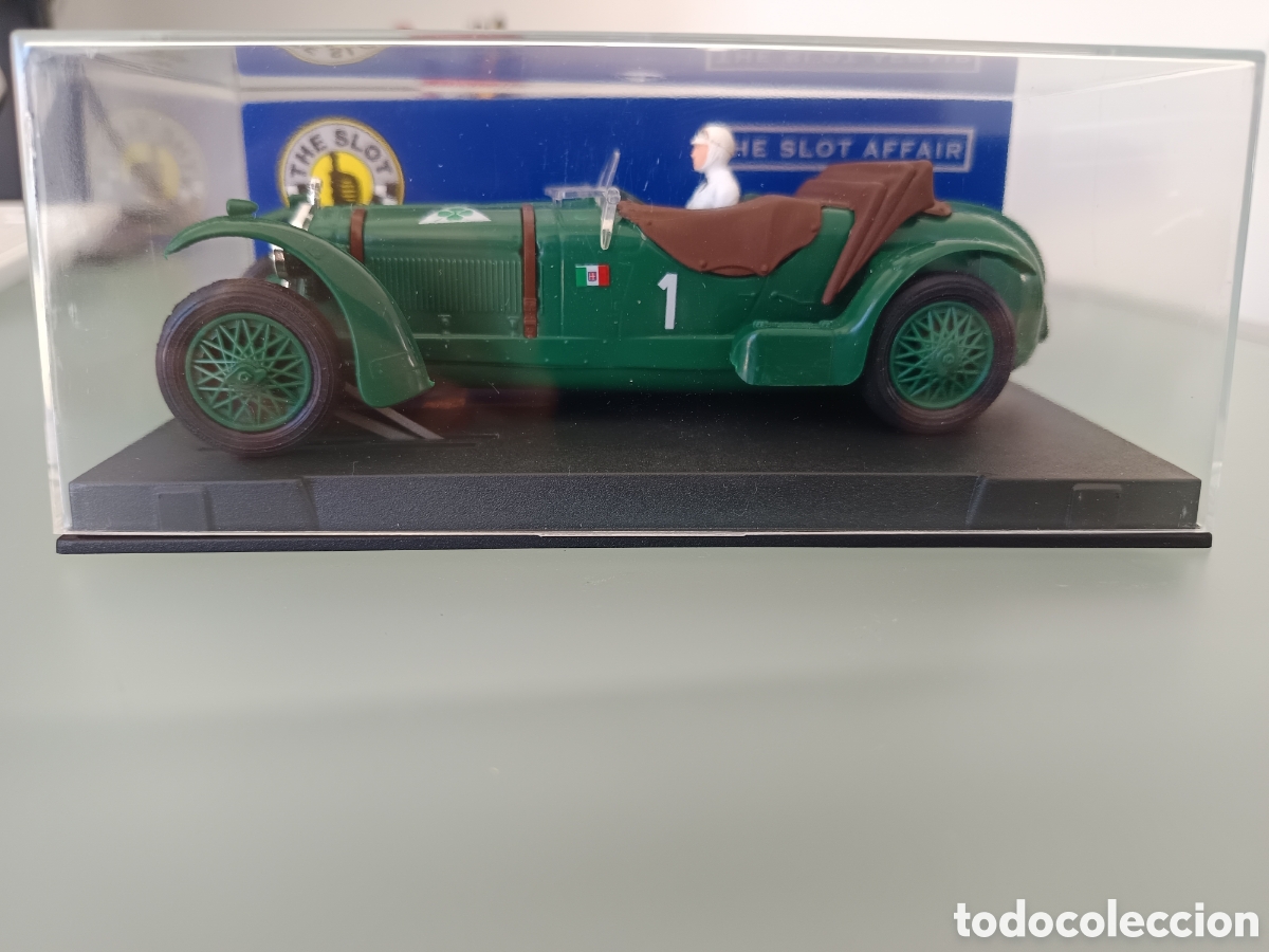 Slot Cars: Scalextric Alfa Romeo Racing Green Quadrifoglio The Slot Affair