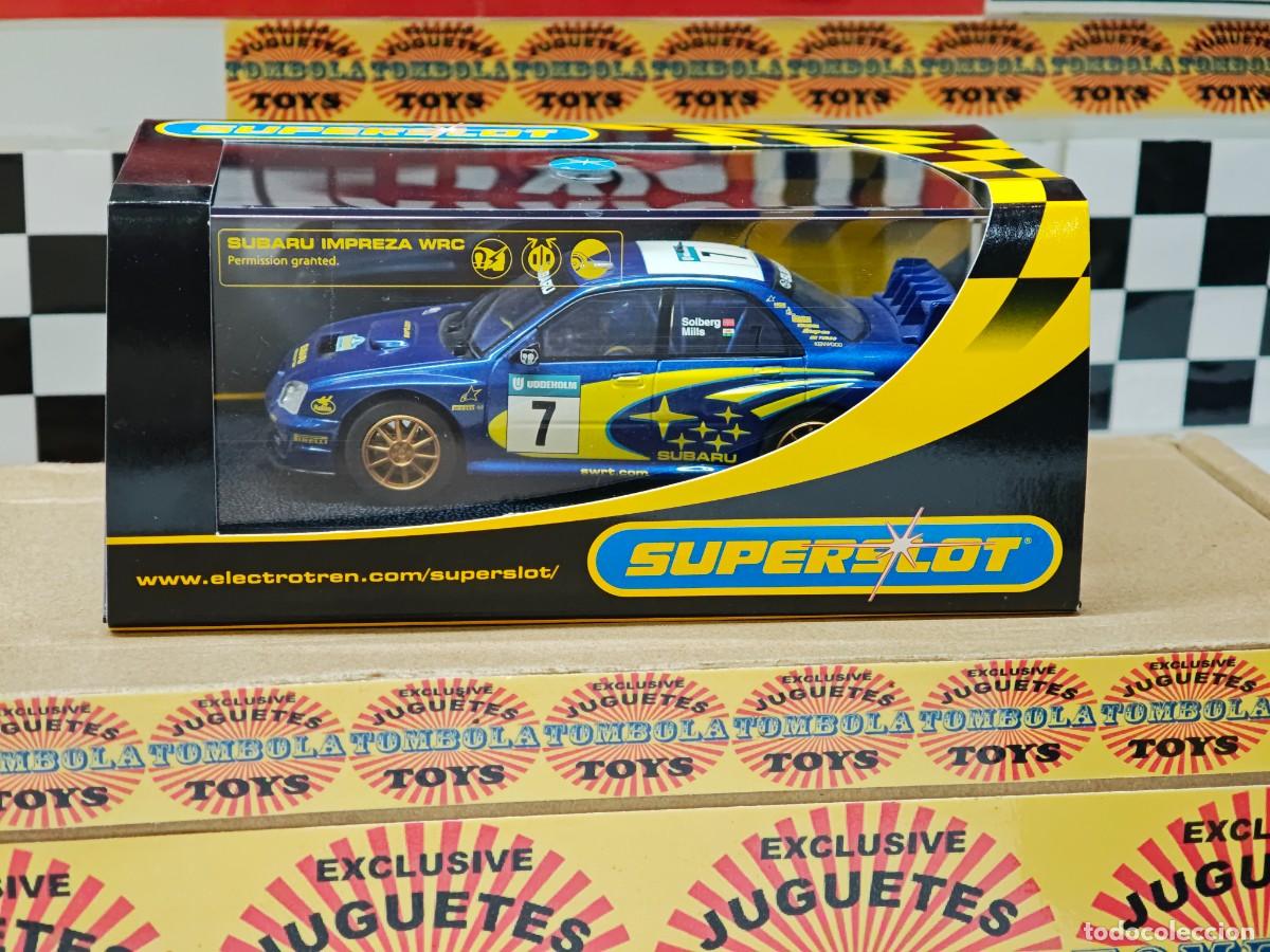 Slot Cars: SUBARU IMPREZA WRC N#7 SUPERSLOT FLY SPIRIT SCALEXTRIC SUPERSLOT REVELL